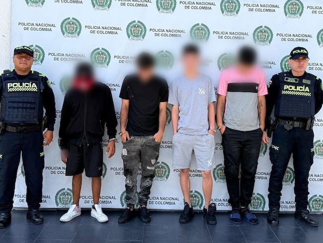 Capturadas 4 personas en Los Mártires que utilizaban un poste de luz como caleta para vender droga