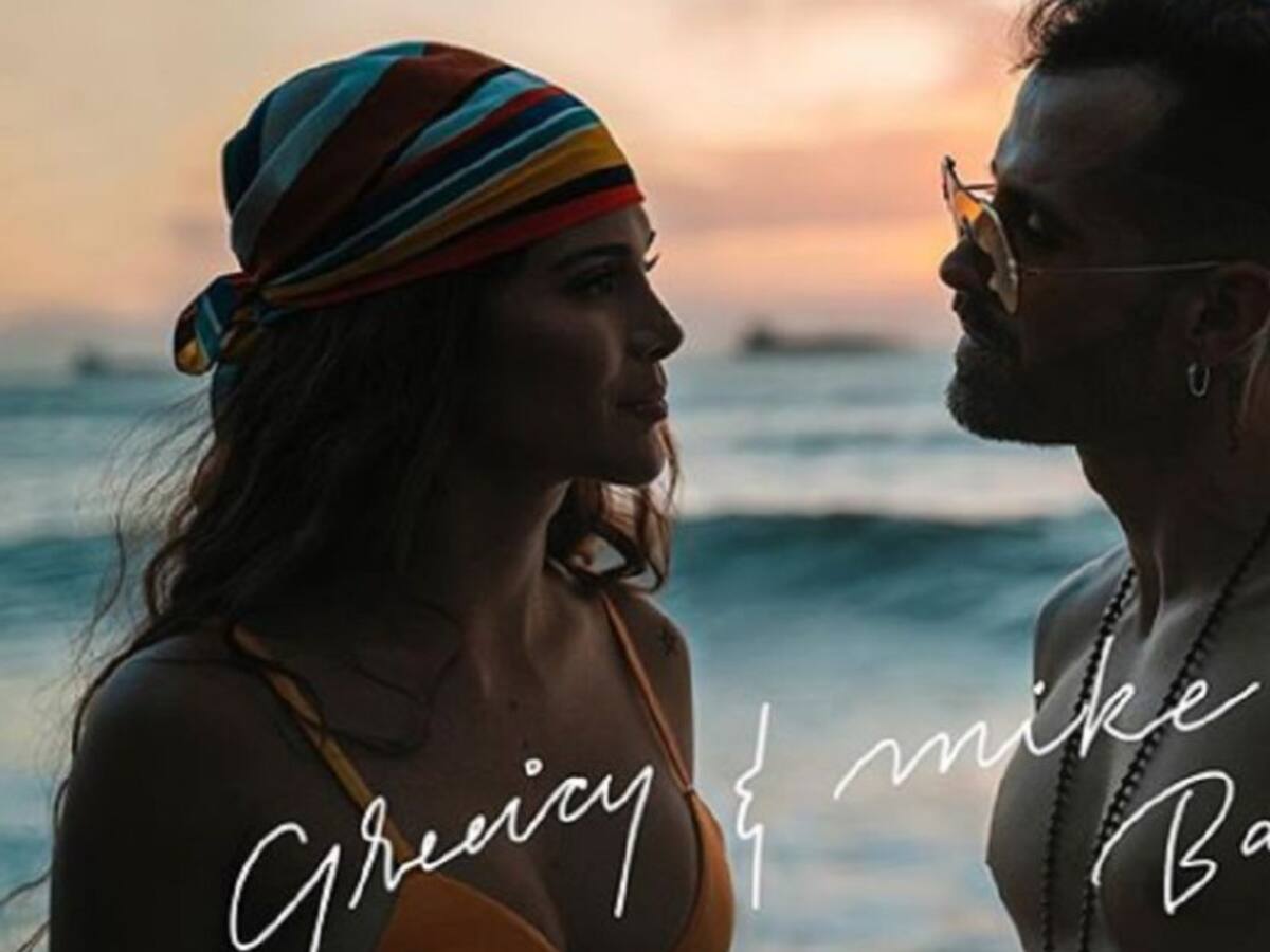 Candente video de Greeicy Rendón y Mike Bahía en Tik Tok