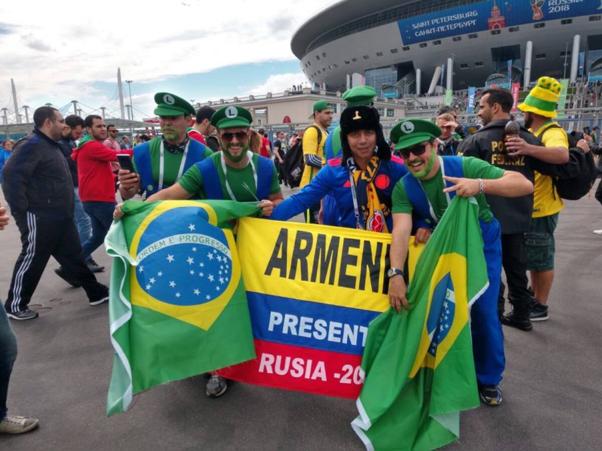 Hermandad entre colombianos y brasileños