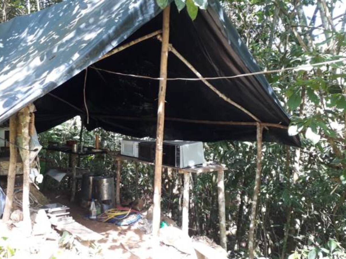 Destruido laboratorio para el procesamiento de cocaína en Boyacá