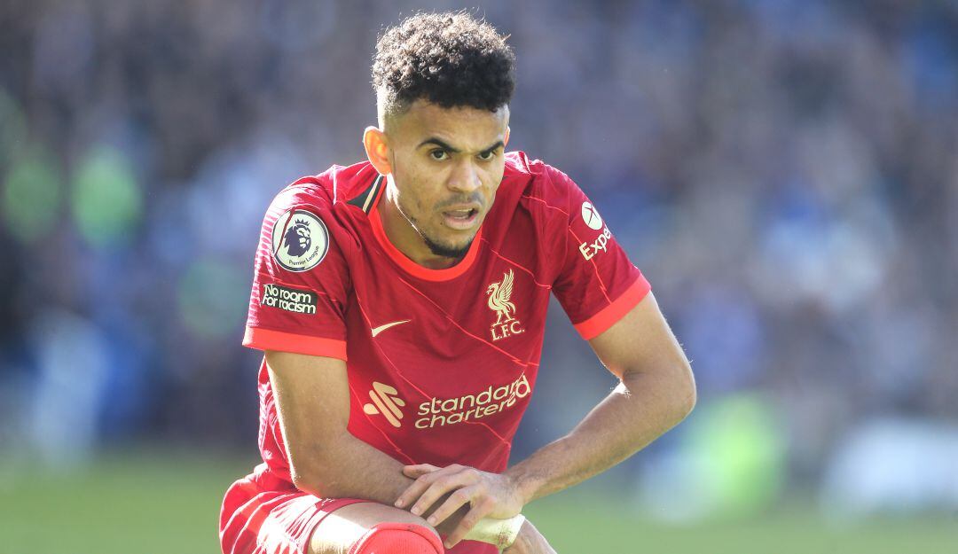 Luis Díaz ha disputado 12 partidos con el Liverpool en la presente temporada.