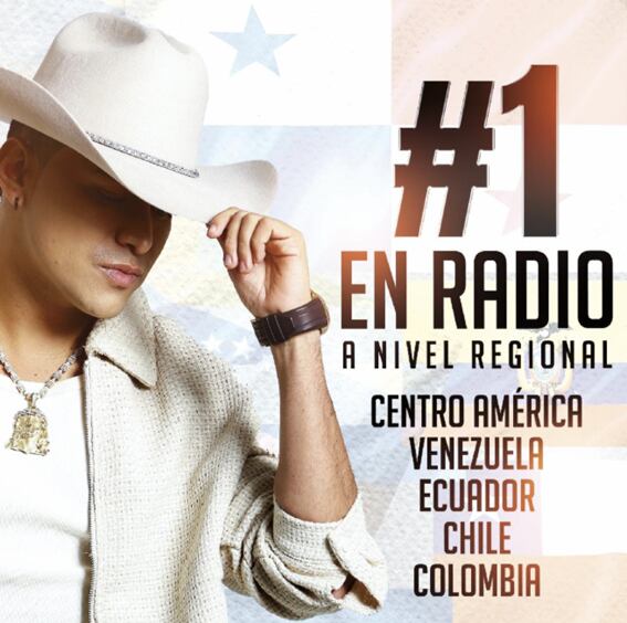 Yeison Jiménez llega al 1 CREDITOS NINI FEGED