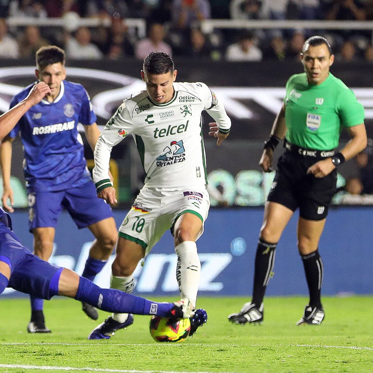 James Rodríguez realizó su segunda asistencia en empate de León contra Toluca