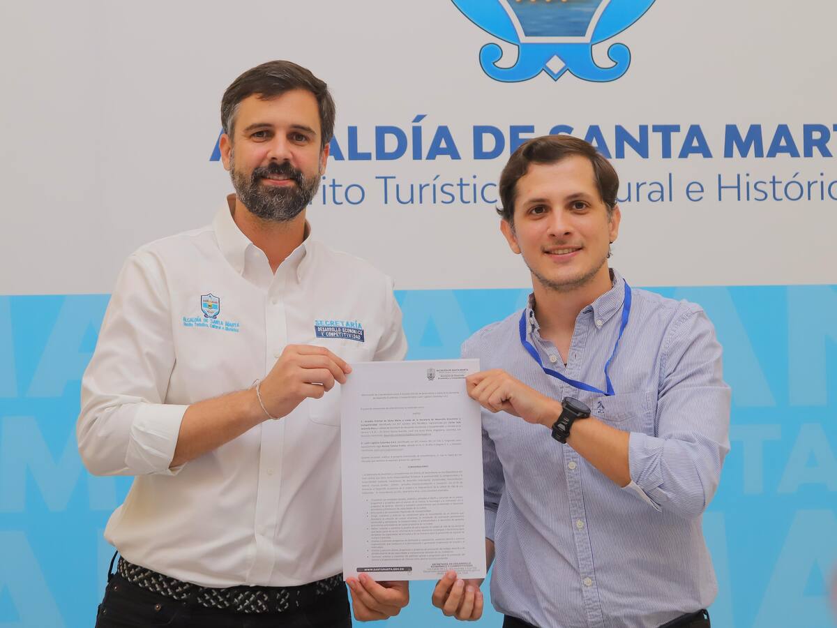 Emprendimientos de Santa Marta tendrán sello nacional con la firma de un convenio con Deprisa