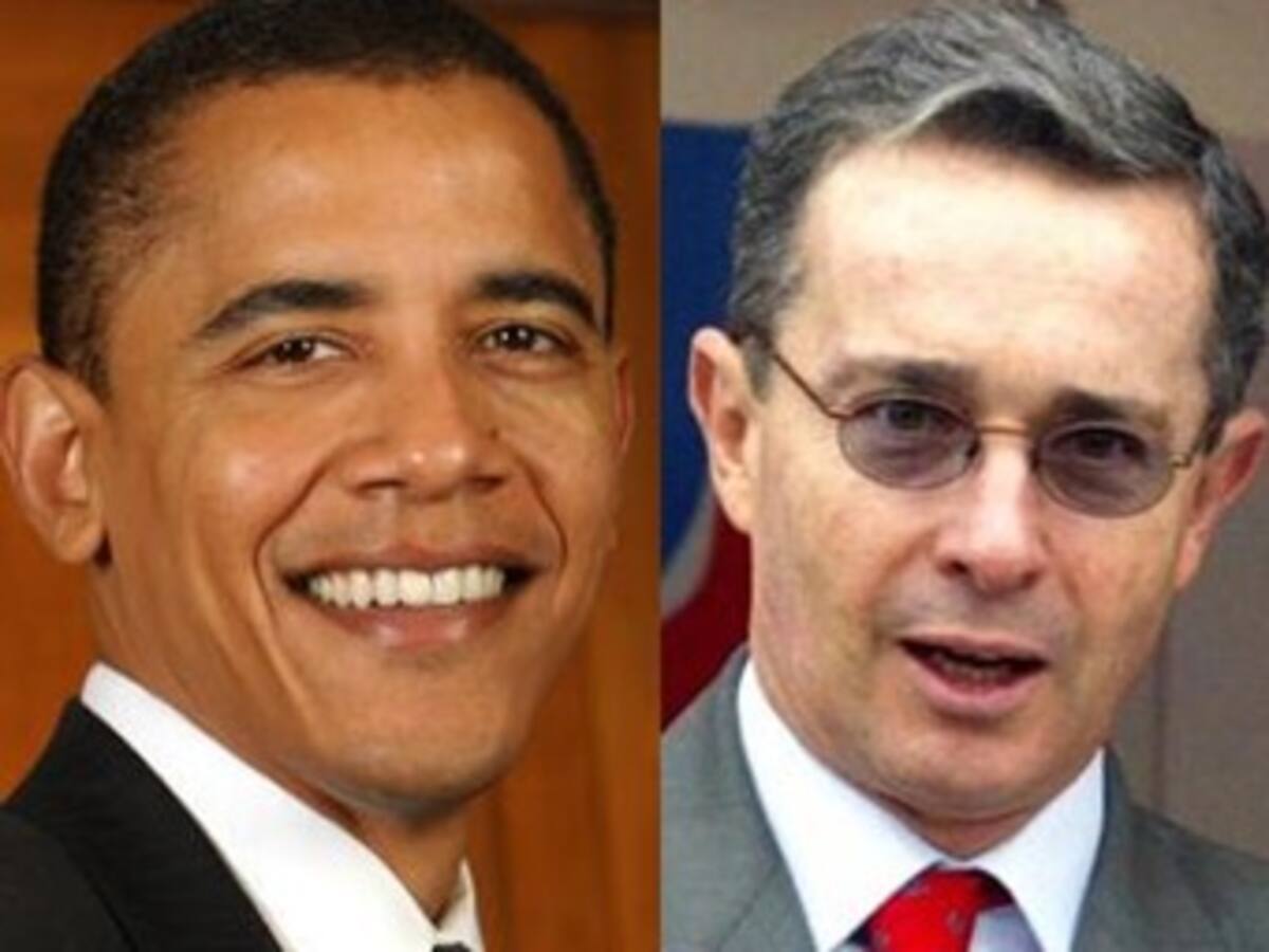 Obama y Uribe sostienen conversación 'cordial y constructiva'