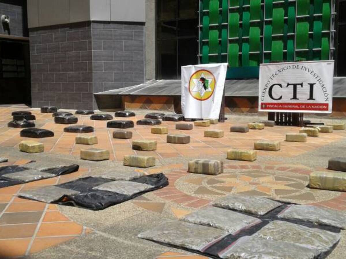 El CTI y el Ejército incautaron 350 kilos de marihuana tipo creepy