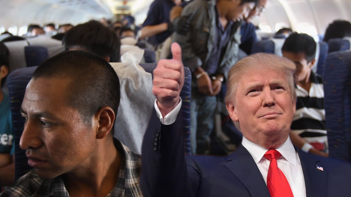 Trump: los colombianos en aviones de deportación son “criminales, pandilleros y asesinos”