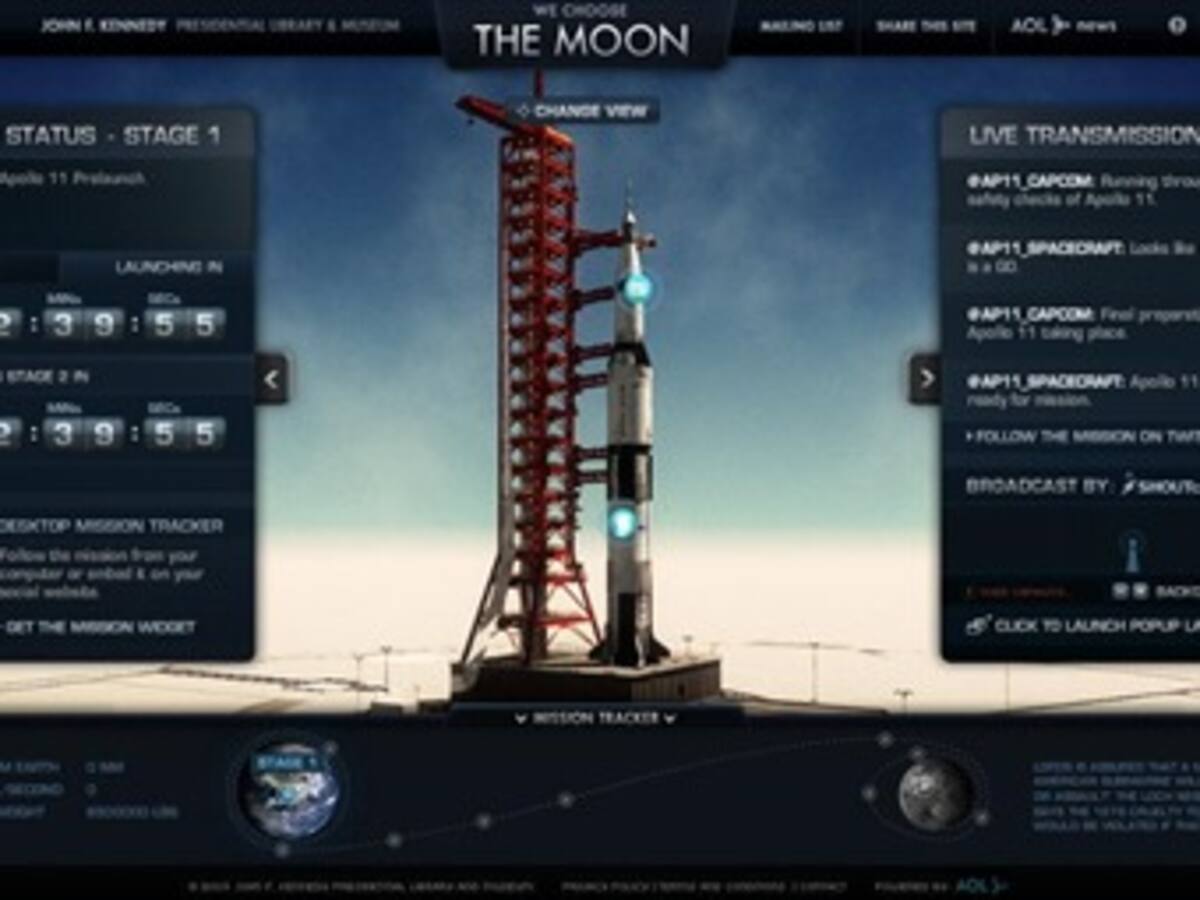 Reviva la misión lunar Apollo en internet