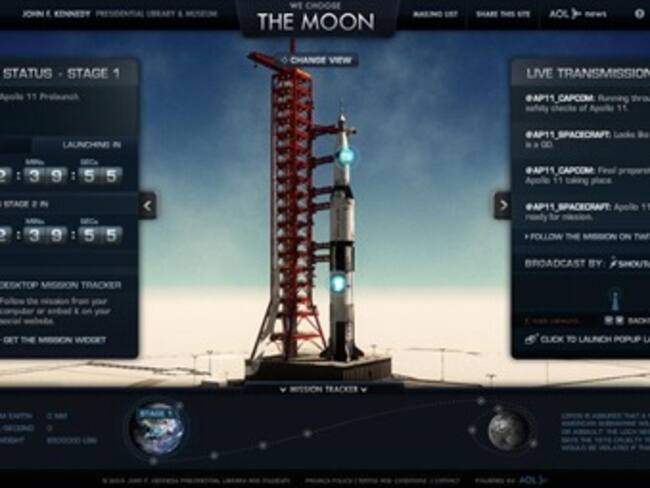 Reviva la misión lunar Apollo en internet