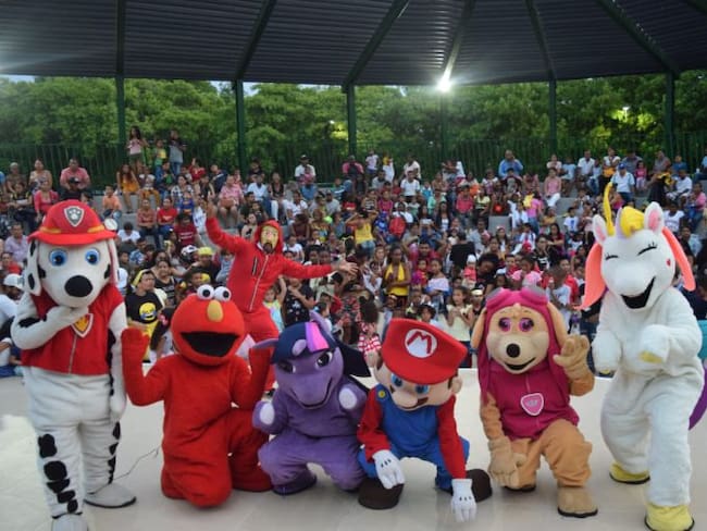 Más de 2000 visitantes celebran la Fiesta de los niños y niñas bolivarenses
