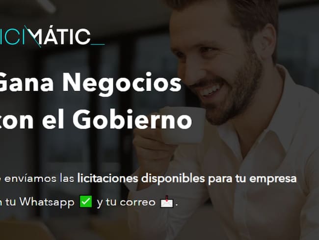 Colombiano creó página web para que empresas participen en licitaciones