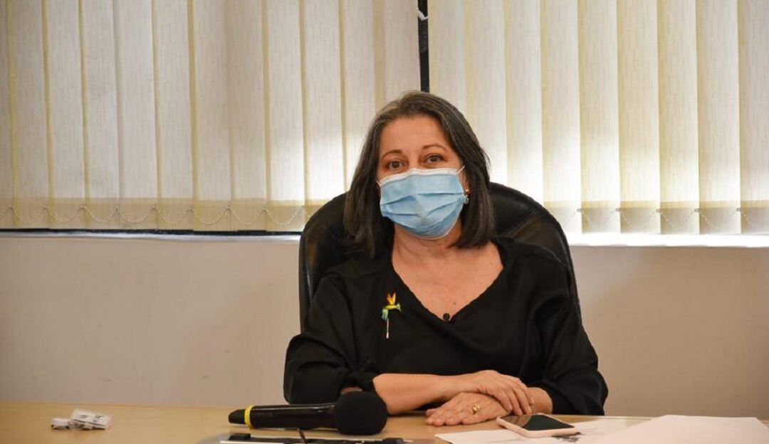 María Cristina Lesmes, secretaria de Salud del Valle del Cauca