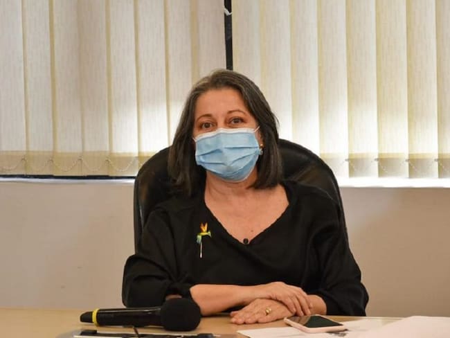 María Cristina Lesmes, secretaria de Salud del Valle del Cauca