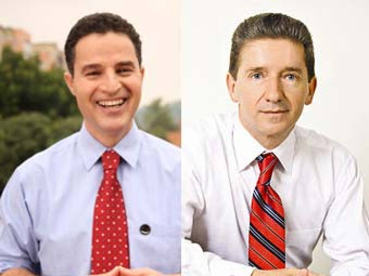 “Cabeza a cabeza” entre Aníbal Gaviria y Luis Pérez por la alcaldía de Medellín