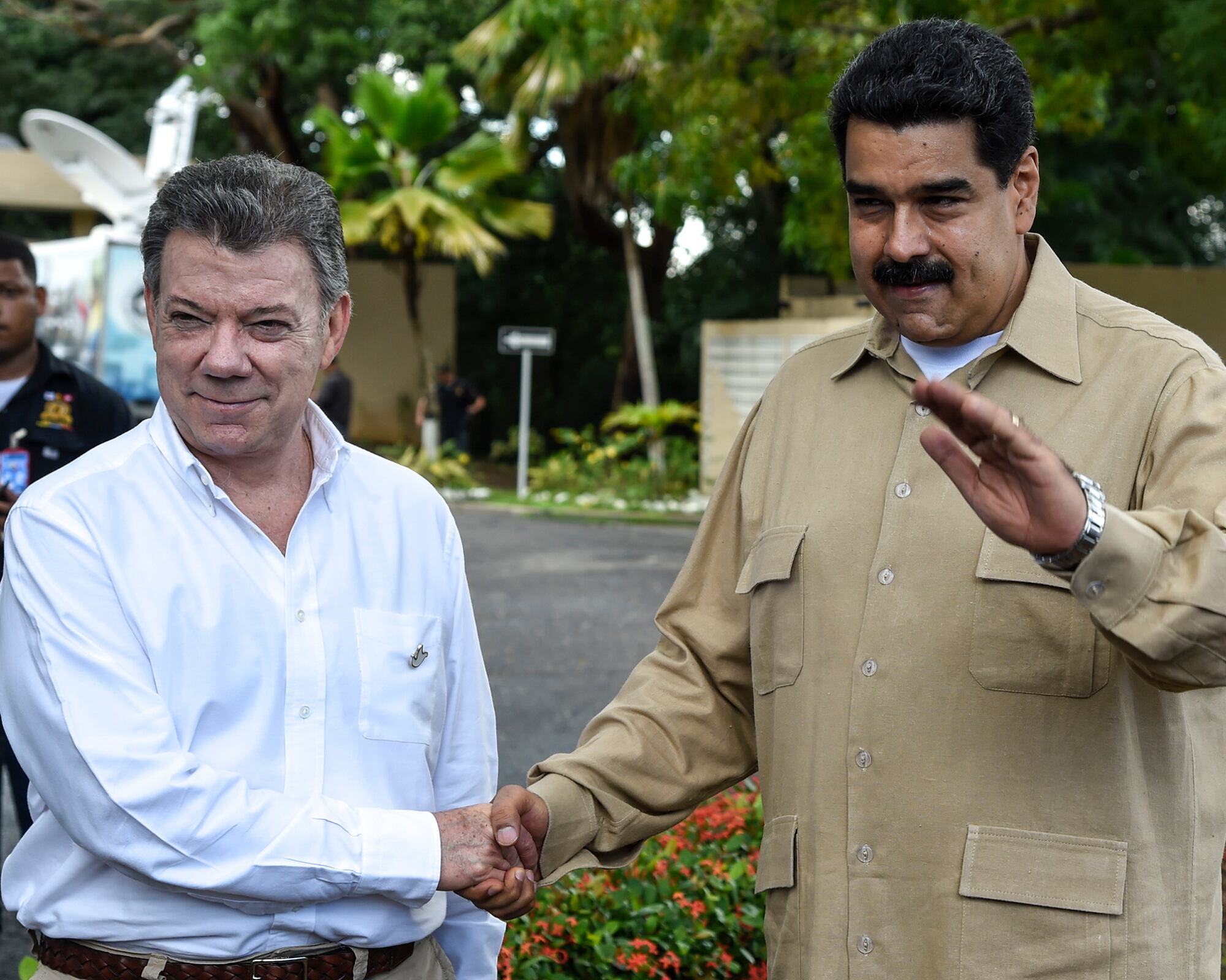 Desde 2018, Nicolás Maduro ha insistido en reiteradas ocasiones que Juan Manuel Santos estuvo detrás de un atentado fallido en la capital venezolana.
(Foto:   Caracol Radio / Getty )