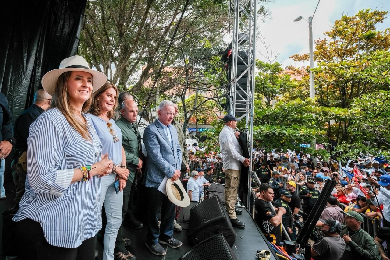 Cierre de campaña de Paloma Valencia en Antioquia. Foto: Cortesía
