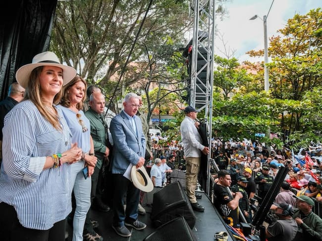 Cierre de campaña de Paloma Valencia en Antioquia. Foto: Cortesía