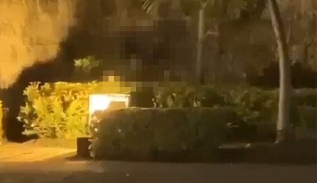 El hecho se presentó sin importar la presencia de varias personas a su alrededor