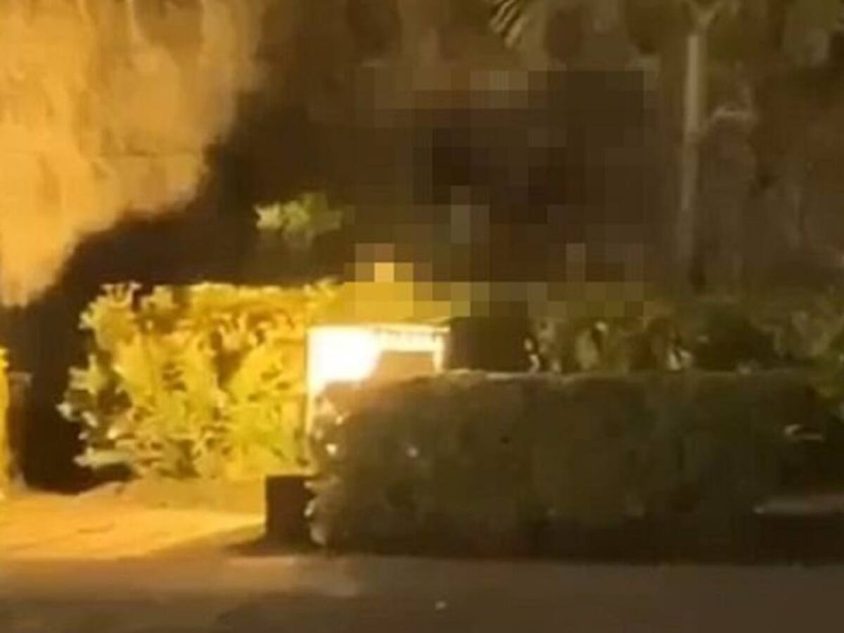 Sorprenden a pareja teniendo sexo cerca de la Torre del Reloj en Cartagena