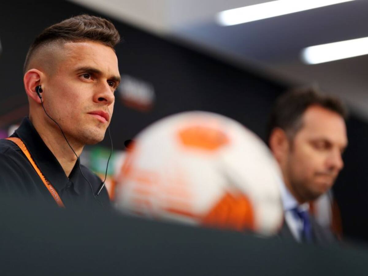 Rafael Santos Borré: "Disputar esta final es fantástico"