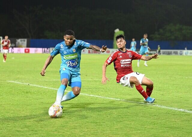 Empate en el último minuto entre Medellín y Jaguares / Colprensa