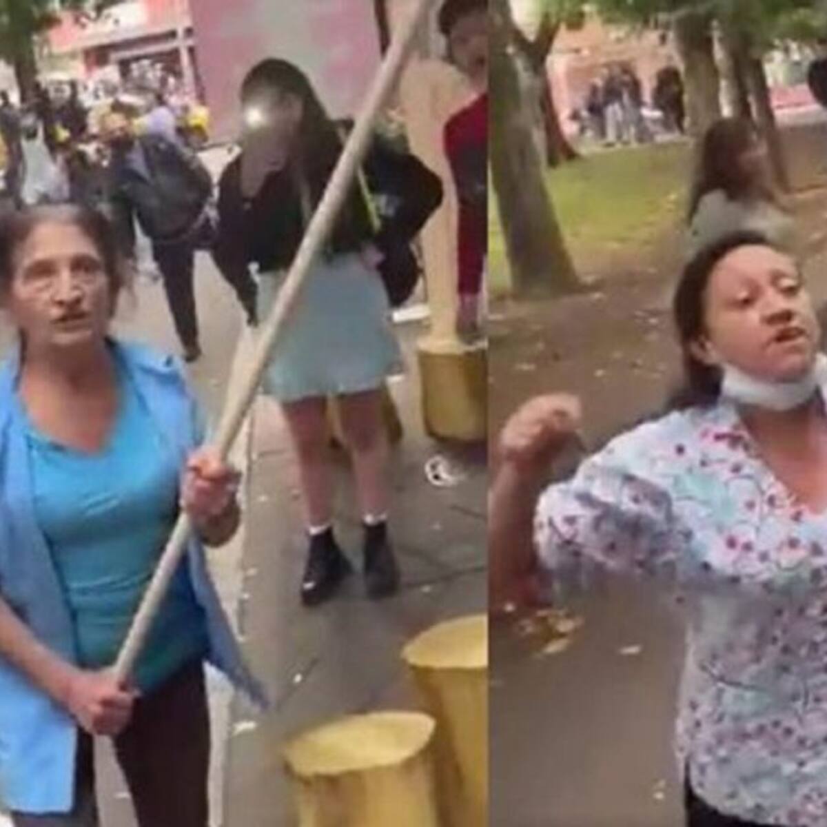 Besatón en Bogotá en rechazo a ataque homofóbico en parque de Salitre