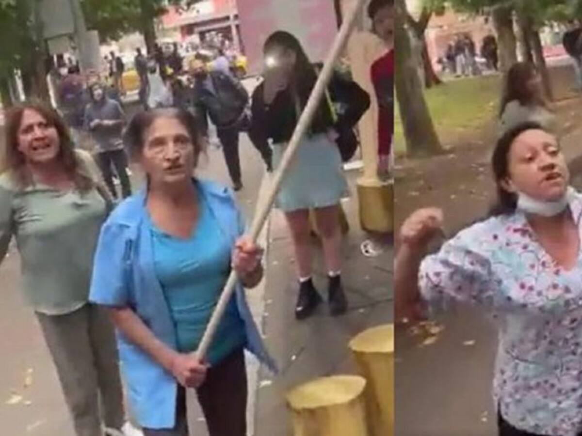 Besatón en Bogotá en rechazo a ataque homofóbico en parque de Salitre