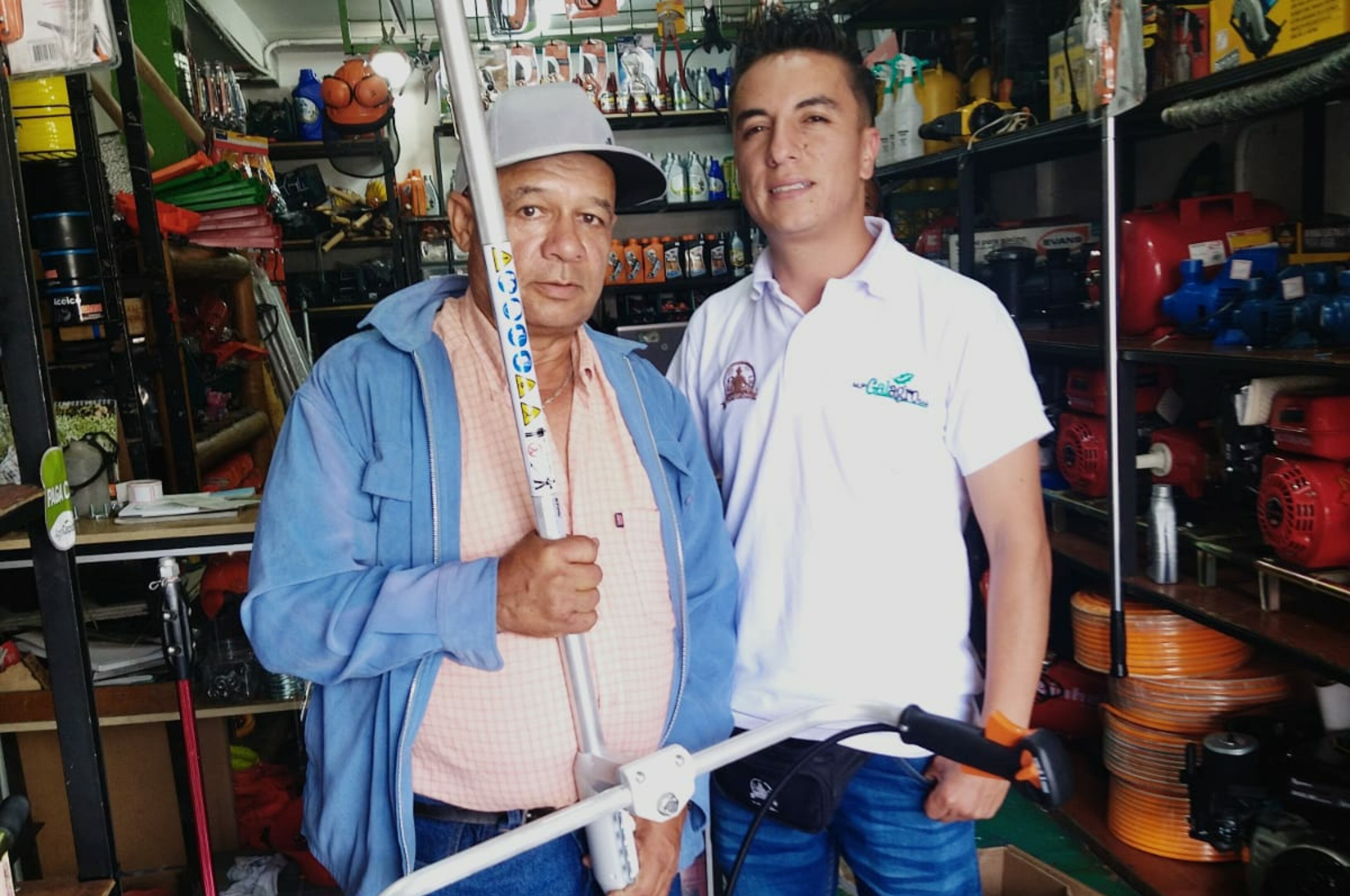 Rubiel Londoño fue beneficiado a través de Soluciones W. Foto: Cortesía.