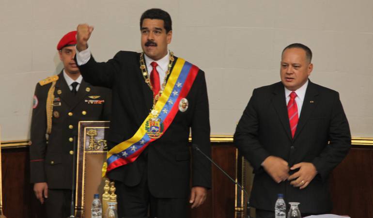 El presidente venezolano Nicolas Maduro.