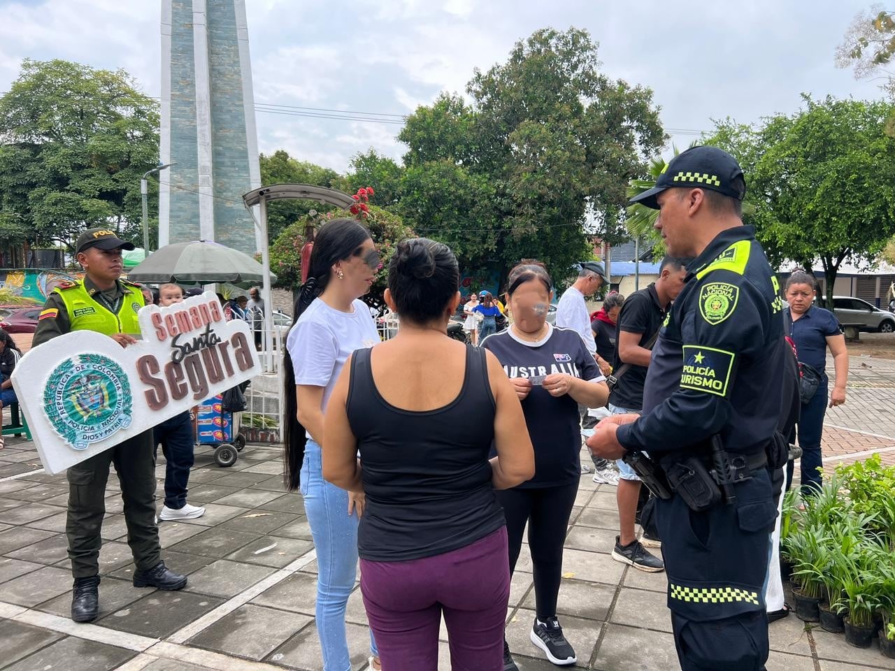"No vamos a permitir que este tipo de conductas". Foto policía Huila.