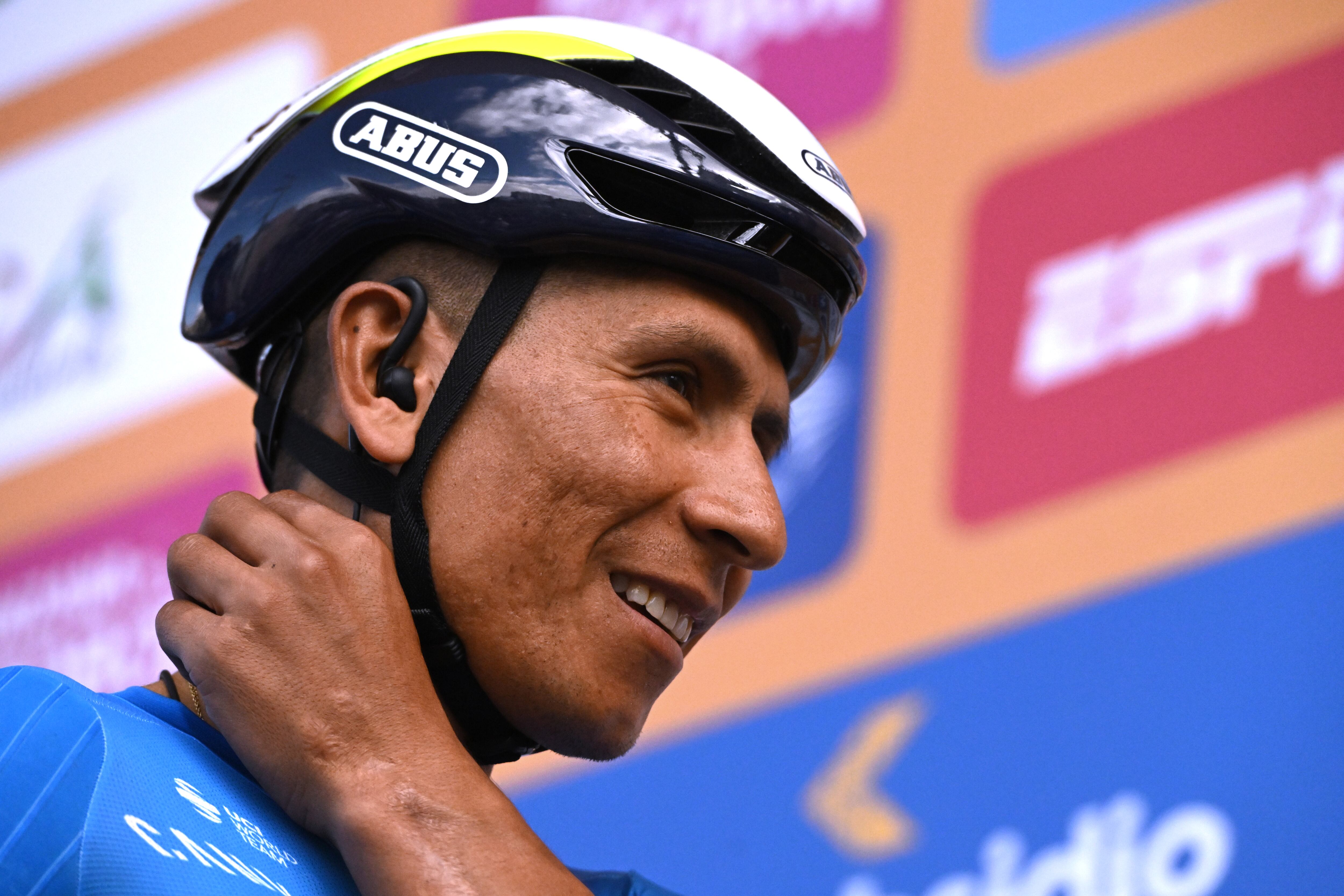 Nairo Quintana, pedalista colombiano del Movistar Team. (Photo by Maximiliano Blanco/Getty Images)