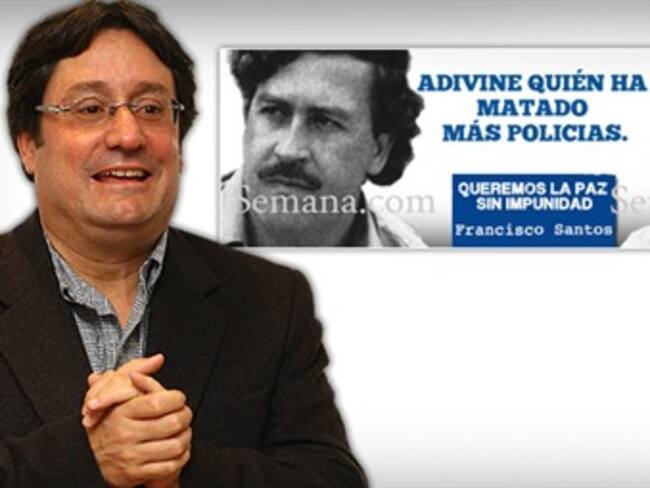 Presidencia del Senado pide retirar vallas de Francisco Santos