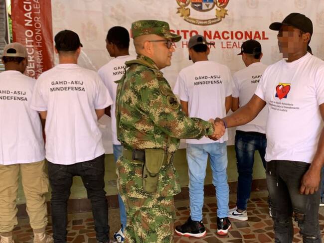 En Cali ocho disidentes Farc de la Segunda Marquetalia se desmovilizaron