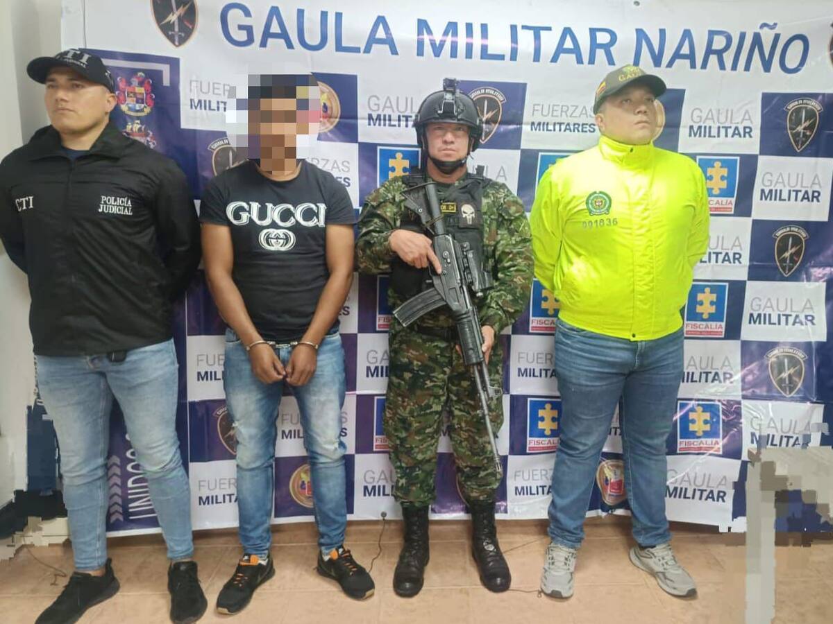 Capturados dos presuntos guerrilleros que tenían azotados a comerciantes en Nariño