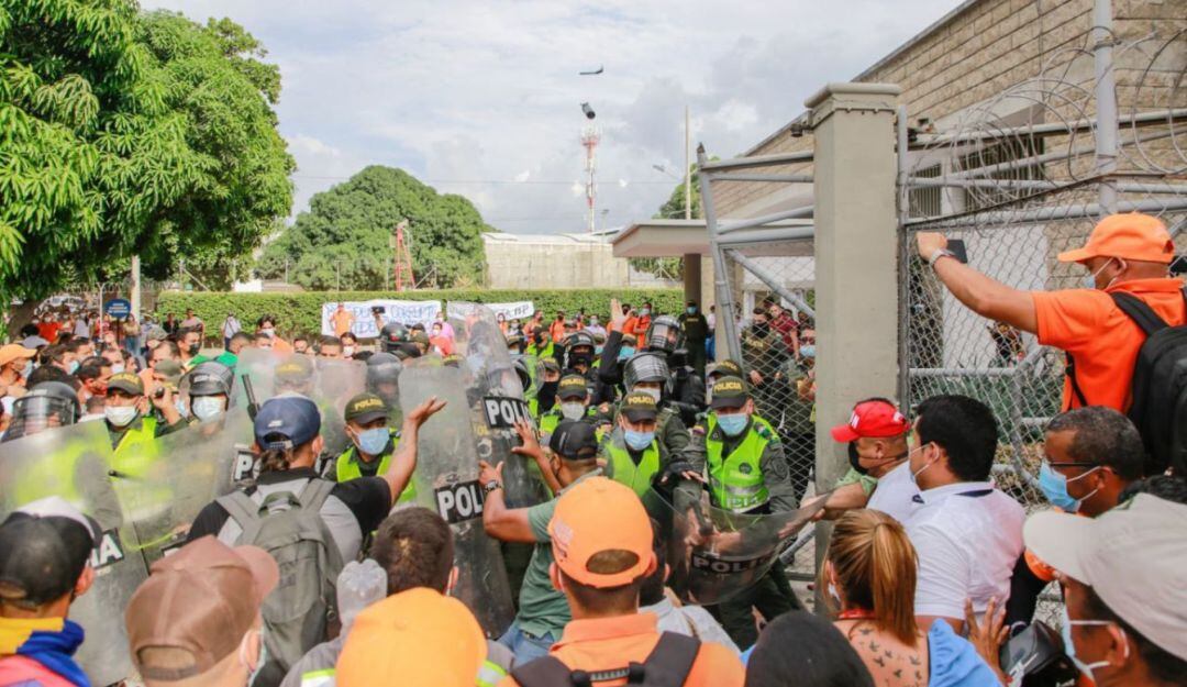 Altercados en las instalacione de la Essmar