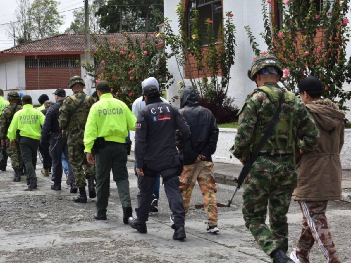 Caen 9 sujetos del Clan del golfo que delinque en el bajo Cauca