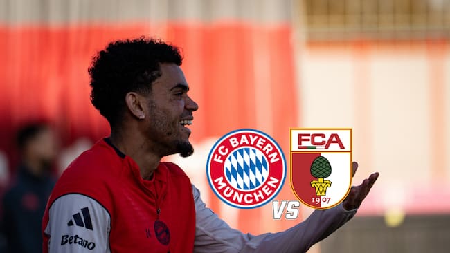 Bayern Múnich vs Augsburg EN VIVO: siga GRATIS el partido con Luis Díaz en la Bundesliga