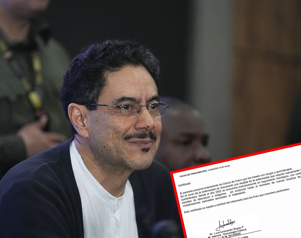 Iván Cepeda presentó certificado médico