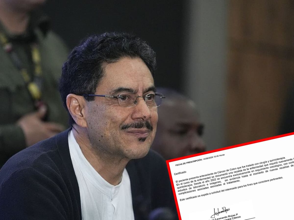 Iván Cepeda presentó certificado médico para resolver rumores sobre su estado de salud