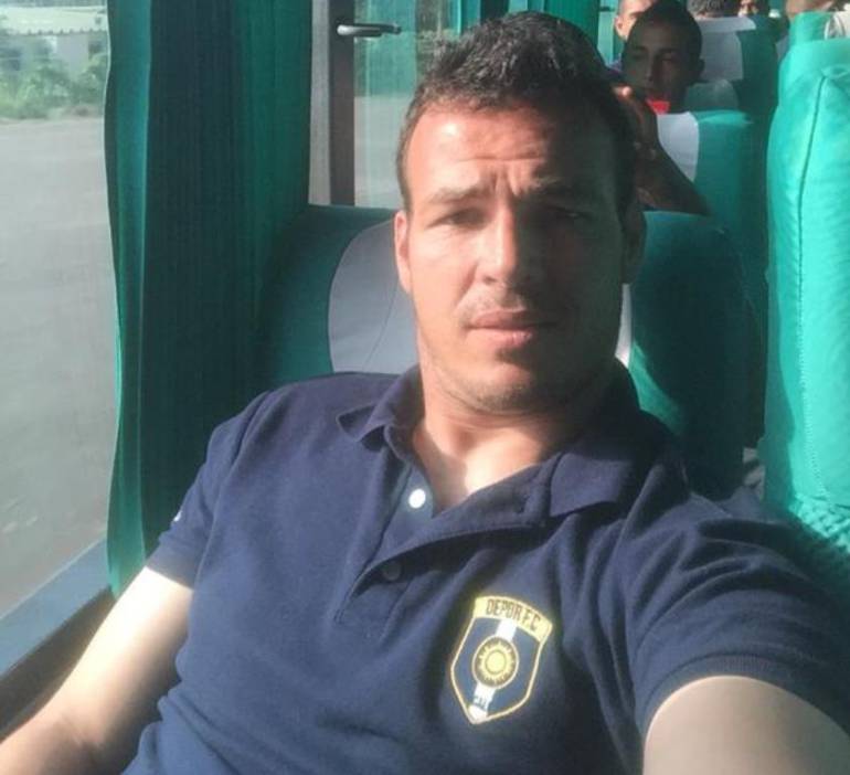 Alexis Viera Arquero del Depor F.C.