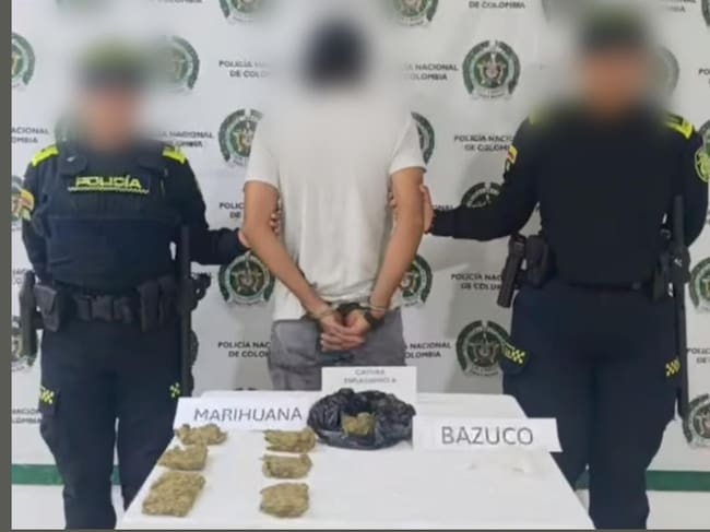 Capturado 'El Flaco'. // Policía de Bolívar