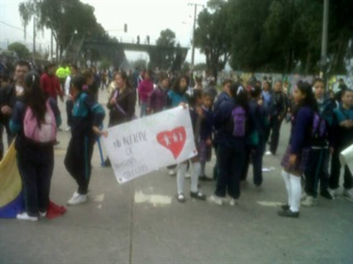 Superado bloqueo en el Portal Usme de Transmilenio