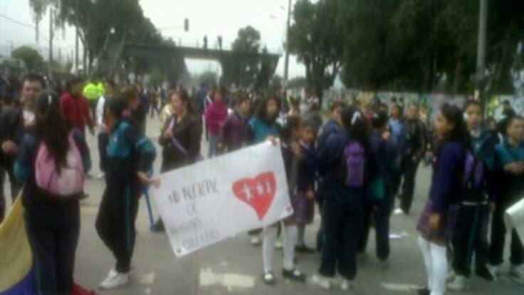 Superado bloqueo en el Portal Usme de Transmilenio