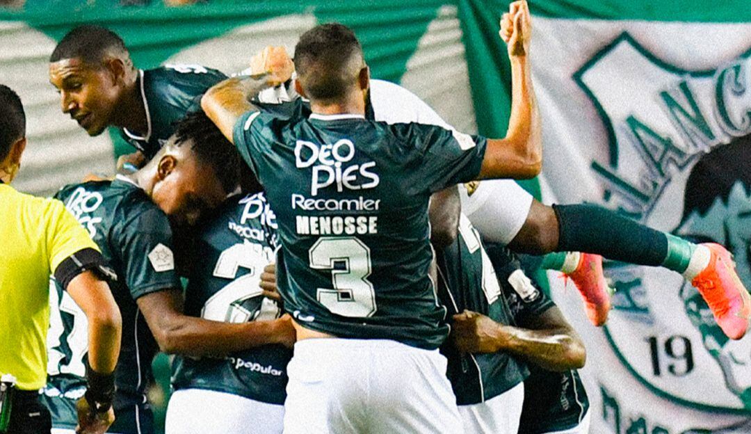Deportivo Cali 2 - 2 Atlético Nacional en la semifinal de la Copa Colombia 2021