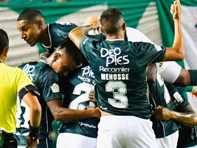 Deportivo Cali 2 - 2 Atlético Nacional en la semifinal de la Copa Colombia 2021