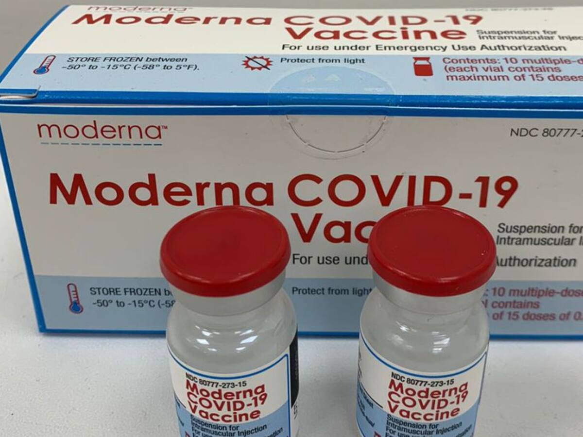 39.200 dosis de Moderna llegaron a Caldas para agilizar Plan de Vacunación