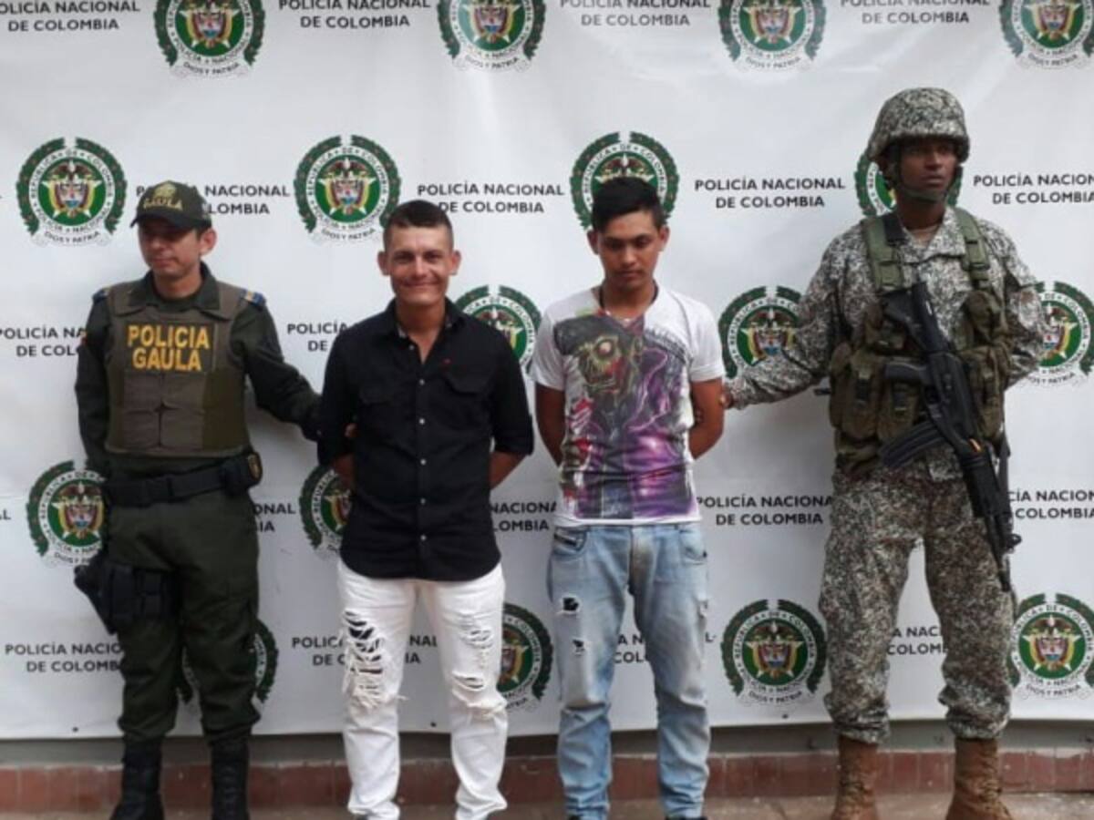 Cayeron dos extorsionistas en Puerto Concordia