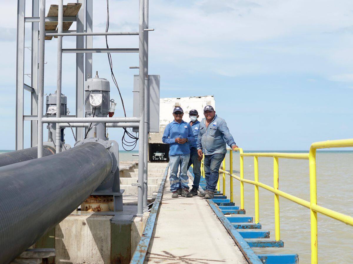 Reactivan estación S1 de SAMA, clave para la industria salinera de La Guajira