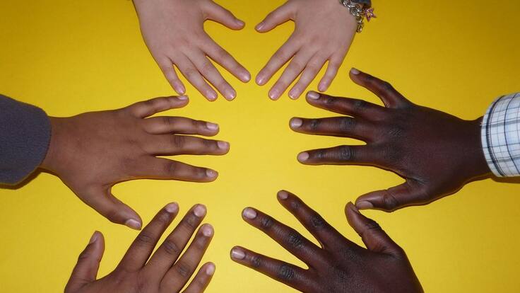 Nuestros distintos colores nos hacen únicos.