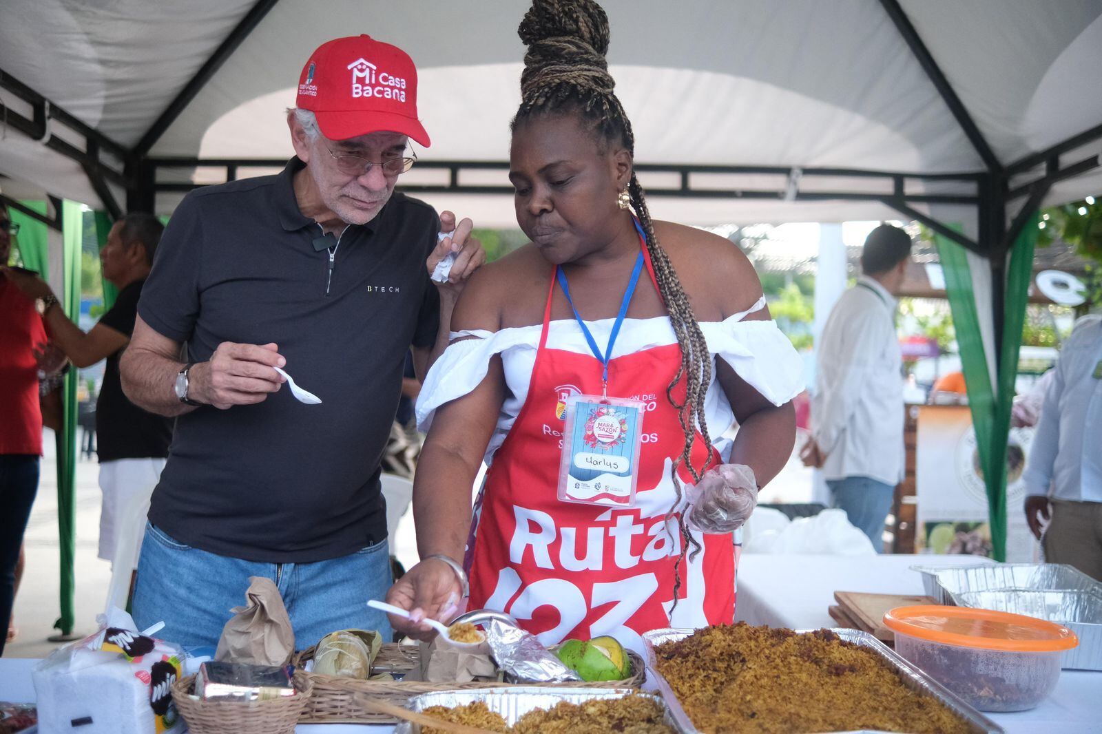 Festival gastronómicos en municipios del Atlántico. Foto: cortesía Gobernación.